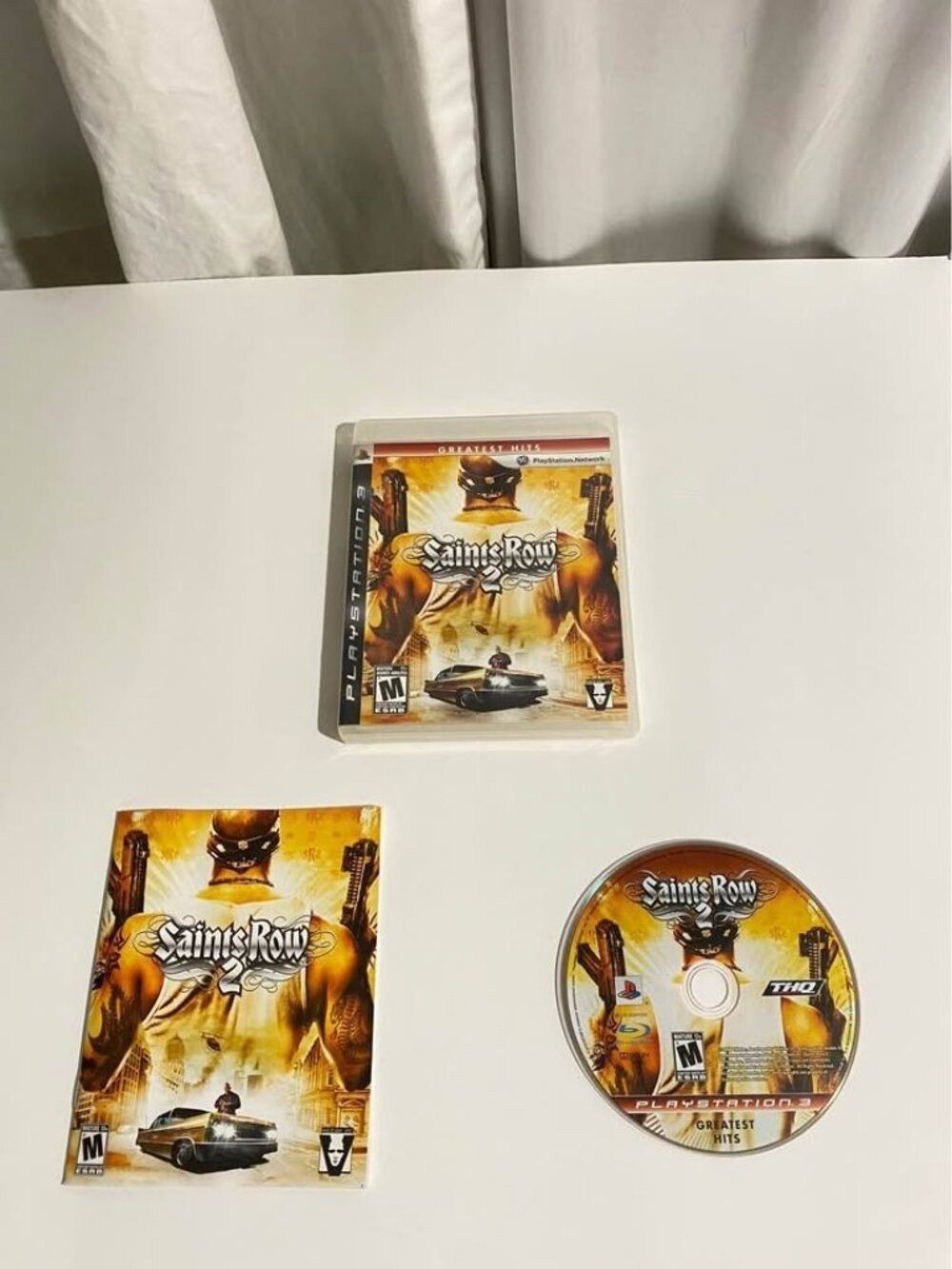 PlayStation 3 Saints Row 2 [Greatest Hits] CIB Complete Vintage Video Game - Picture 6 of 8